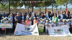 Manavgat yangın alanında 5 milyon 170 bin fidan toprakla buluştu