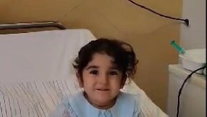 SMA ilacına kavuşan Asel bebek, yürümeye çok hevesli