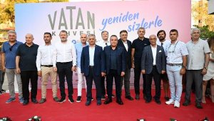 Tarihi Vatan Kahvesi yeniden Antalyalıların hizmetinde