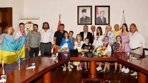 Vali Yazıcı, Ukraynalı yetim çocukları misafir etti