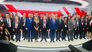 Başkan Böcek Moskova'da