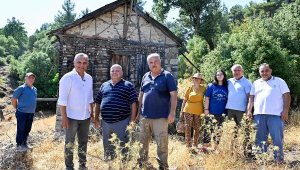 Başkan Uysal, yaylada çocukluk arkadaşlarıyla buluştu