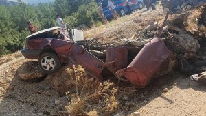 Finike'de kaza: 1 ölü, 1 yaralı