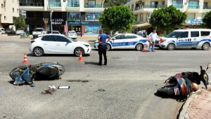 Gazipaşa'da kaza: 1 ölü, 1 yaralı