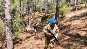 Jandarma 724 orman nöbetinde