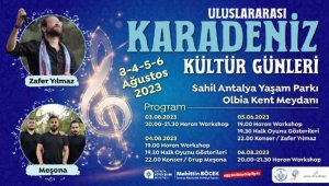 Konyaaltı Sahili'nde Karadeniz ezgileri yankılanacak