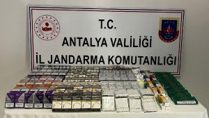 Manavgat'ta kaçak sigara operasyonu