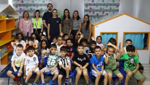 Minik öğrencilere deprem eğitimi
