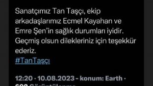 Şarkıcı Tan, Burdur'da trafik kazasında yaralandı