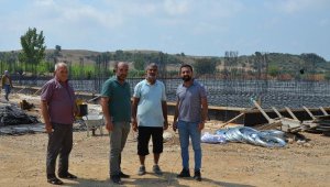 Serik'te spor salonu inşaatına başlandı