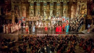 'Uluslararası Aspendos Opera ve Bale Festivali', 'Aida' ile başladı
