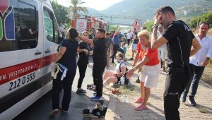 Alanya'da safari cipi zincirleme kazada devrildi; 1 ölü, 10 yaralı