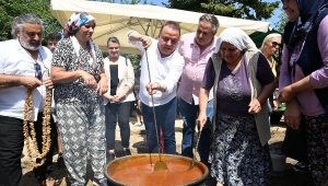Antalya Gastronomi Festivali'nin ikinci gününde mor üzüm hasadı