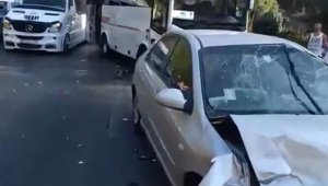 Antalya'da 12 aracın karıştığı zincirleme kaza