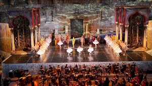 Aspendos'ta 'La Bayadere' balesi büyüledi