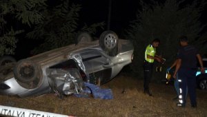 İş yerine giderken kaza yapıp, hayatını kaybetti