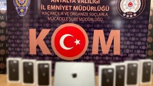 KOM ekipleri, piyasa değeri 4 milyon TL olan kaçak ürün ele geçirdi