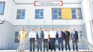 Manavgat Çağlayan Anadolu Lisesi'nde eğitim başladı