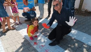 Öğrencilerden 'Trafikte ben de varım' etkinliği