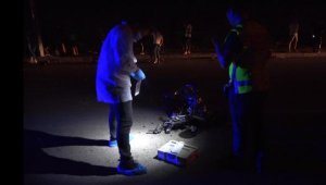 Trafiğe kapalı yolda iki motosiklet kafa kafaya çarpıştı: 2 ölü, 1 yaralı