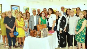 'Deri Aksesuar Yapma Sergisi' açıldı