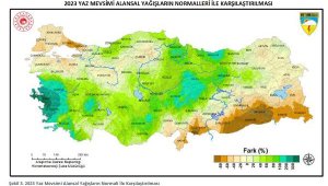 'Yaz mevsimi yağışları' Türkiye genelinde arttı; Marmara ve Güneydoğu'da azaldı