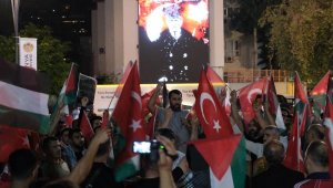 Alanya'da İsrail protestosu