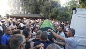 Ali Bahar'ın babası son yolculuğuna uğurlandı