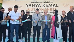 Altınova'daki Yahya Kemal Kütüphanesi törenle açıldı
