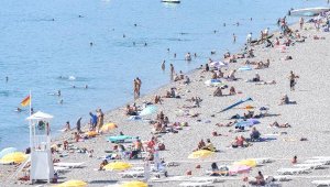 Antalya'da 'pastırma yazı' sıcakları