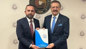 Güngör, Başkan Hisarcıklıoğlu'na dosya sundu