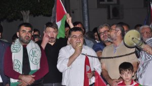Hastane saldırısı Manavgat'ta protesto edildi