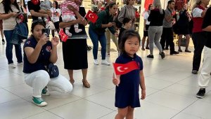 Havalimanında 100. yıl coşkusu