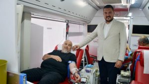 Korkuteli'de rekor kan bağışı