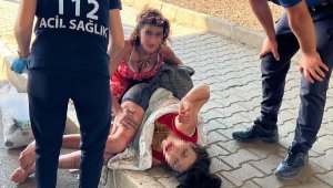 Tartıştığı kız arkadaşını bıçakladı