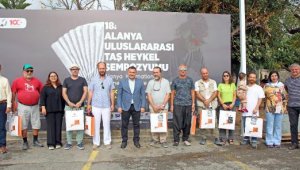 Alanya Uluslararası Taş Heykel Sempozyumu başladı