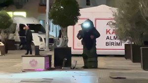 Alanya'da şüpheli paket paniği