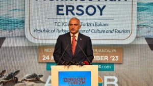 Bakan Ersoy: Turizmde dünyanın süper ligindeyiz