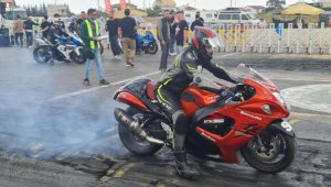 Kepez'de Motodrag heyecanı