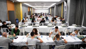 Konyaaltı'nda satranç heyecanı