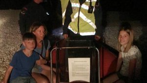 Likya Yolu'nda kaybolan turistleri jandarma kurtardı