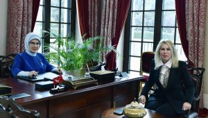 Rektör Özkan'dan Emine Erdoğan ve Bakan Koca'ya ziyaret