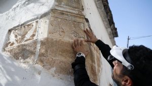 Selçuklu Sultanı'nın haber kuşları, sıva altından çıktı
