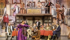 'La Bohème' Antalya DOB sahnesinde