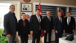 AESOB Başkanı Dere'den Başkan Topaloğlu'na ziyaret