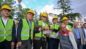 ATSO Elmalı Eğitim ve Sağlık Merkezi binası yükseliyor