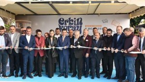 Kepez'de yılın ilk açılışı; Erkin Koray Kütüphanesi