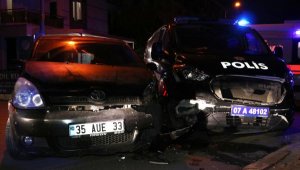 Polis aracı kaza yaptı; 1 polis yaralı