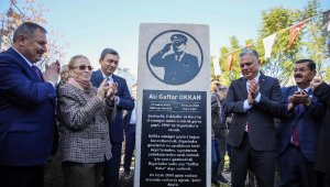 Şehit Emniyet Müdürü Okkan'ın adı parka verildi