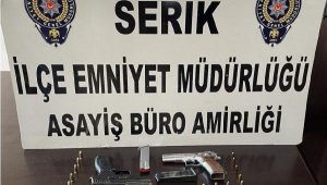 Serik'te aranan 38 kişi tutuklandı